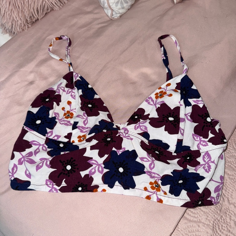 Floral Print Bralette